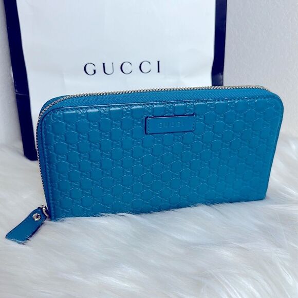 💯 Authentic Gucci Guccissima Long Wallet🍀 - Picture 9 of 15